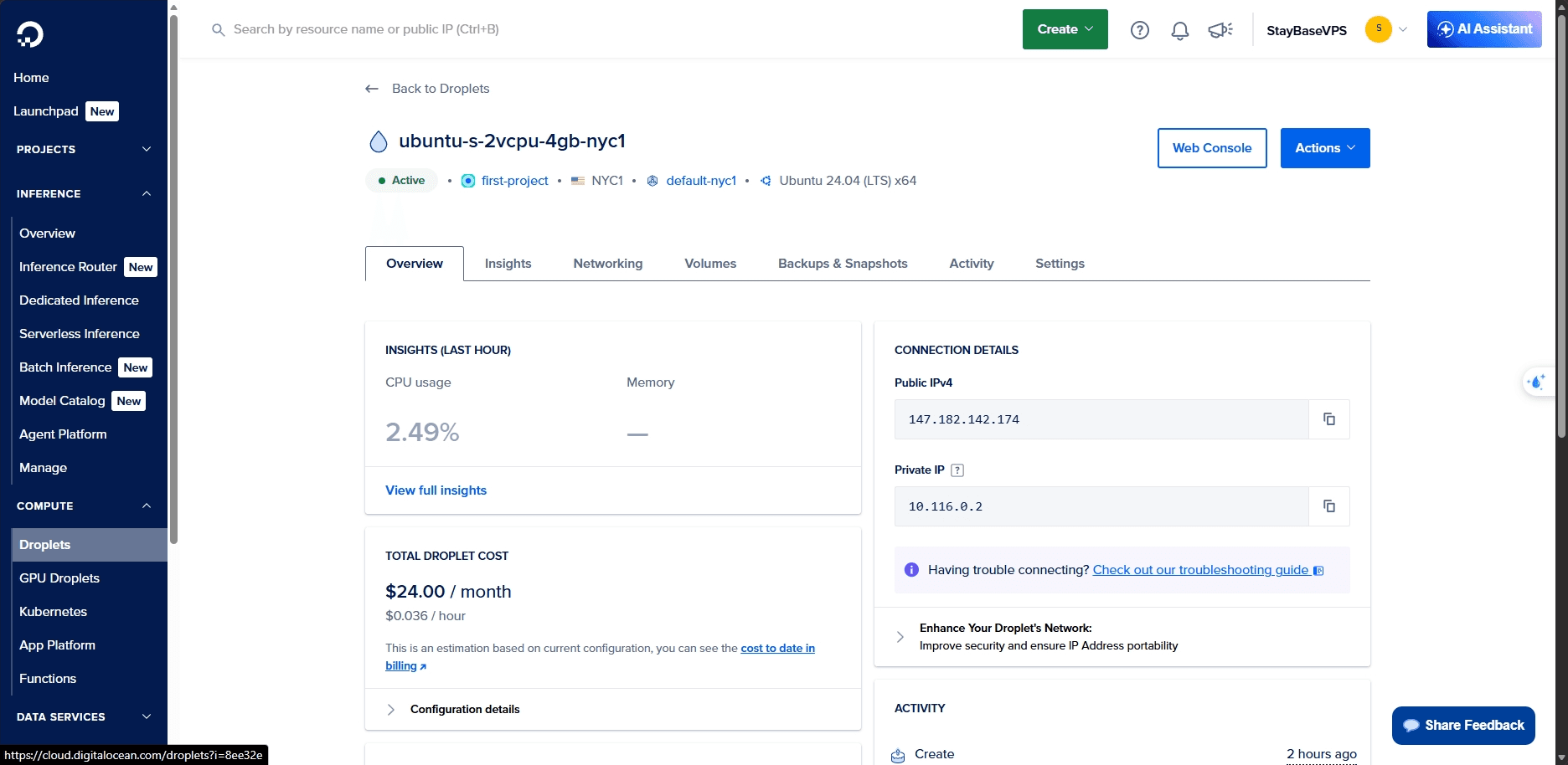 Lackey admin order detail management screen