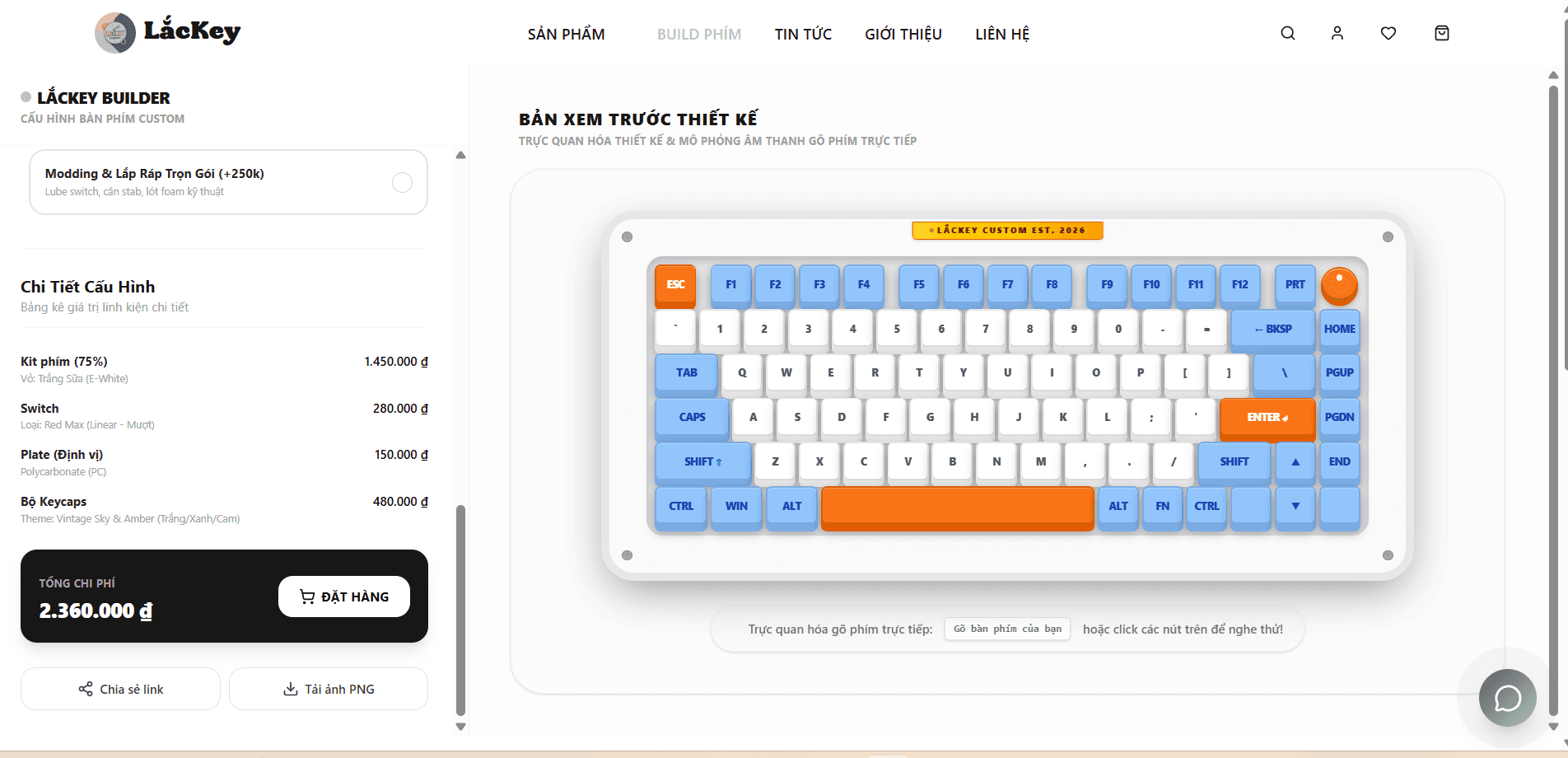 Lackey checkout screen with cash payment option