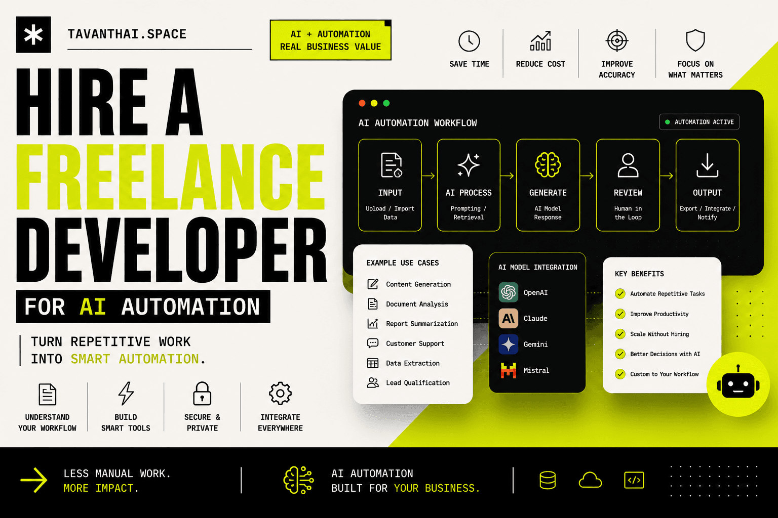 Hire a Freelance Developer for AI Automation: A Guide for Small Businesses
